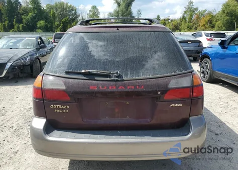 2001 Subaru Legacy Outback H6 3.0 Vdc z USA, uszkodzony, nr VIN 4S3BH896X17649918
